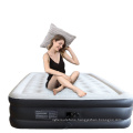 The Velvet Inflatable Mattress Guest Bed Super High and Comfortable Black Sleeping Cushion Designed for 2 People